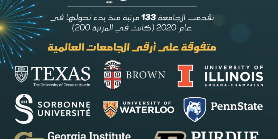 جامعة الملك فهد للبترول والمعادن ضمن أفضل 100 جامعة عالميًا