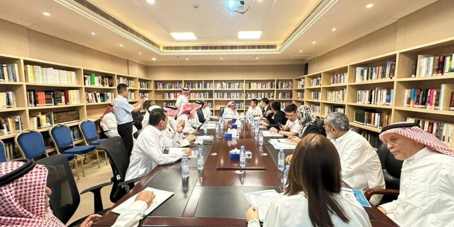 "البحوث والتواصل" يستقبل وفدًا من شركة "تشاينا ساوث" للنشر والإعلام