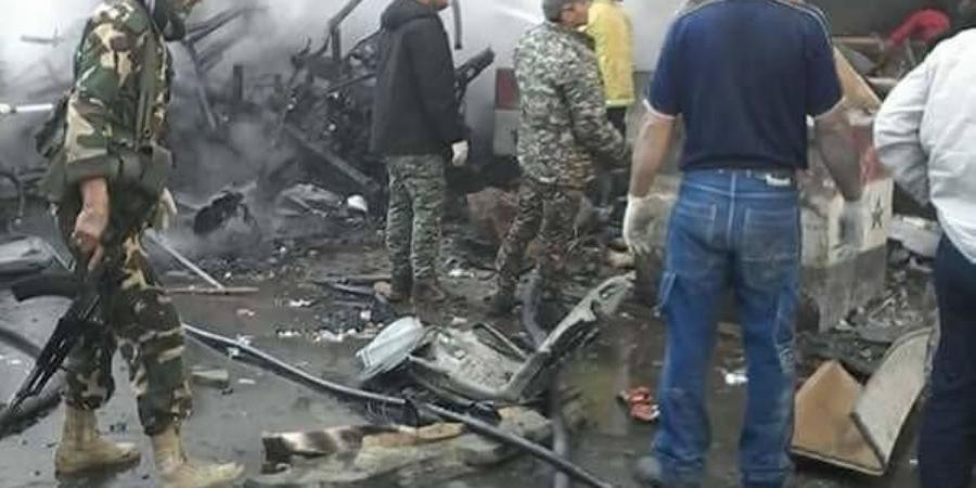 مقتل وإصابة أكثر من 60 شخصا في تفجير انتحاري بدمشق
