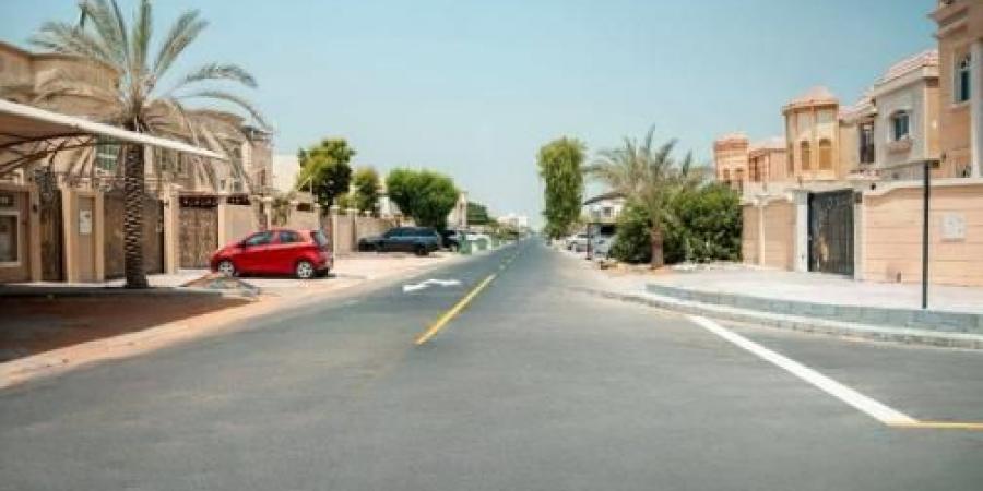 بلدية عجمان تنجز طرقاً داخلية فــي «المـويـهـات 1» بــ 5 ملاييـن