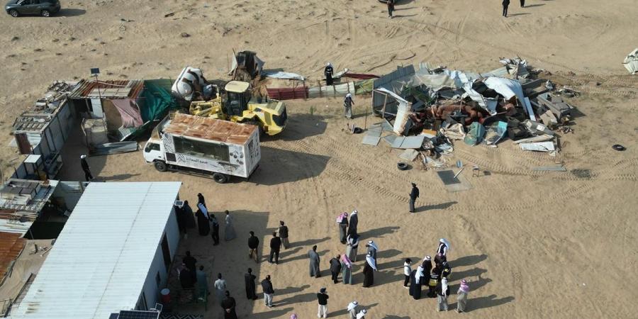 «البلدية»: إزالة جواخير كيربي مخالفة في كبد