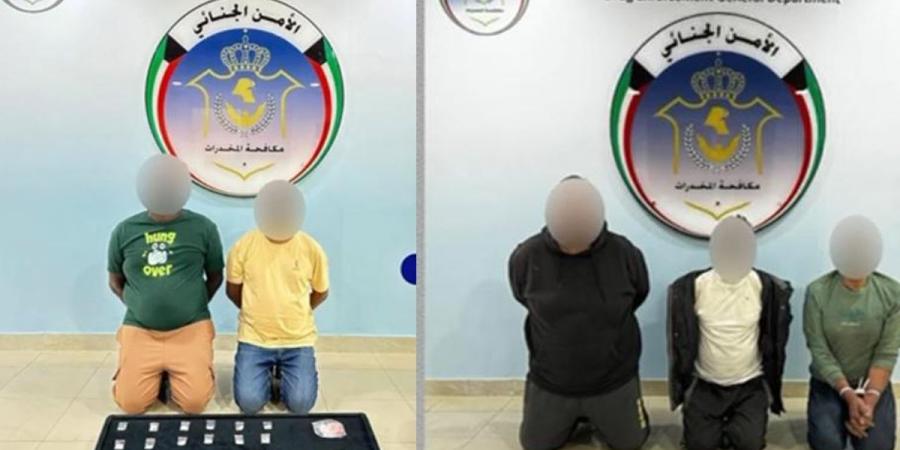 ضبط 11 متهماً من جنسيات مختلفة بحوزتهم مخدرات ومؤثرات عقلية