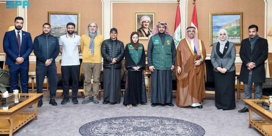 مركز
      الملك
      سلمان
      للإغاثة
      يدشن
      المشروع
      الطبي
      التطوعي
      للقسطرة
      القلبية
      للأطفال
      في
      إقليم
      كردستان
      العراق