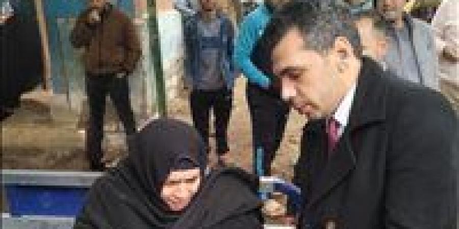 موقف مشرف لرئيس نيابة داخل لجنة انتخابية في البحيرة