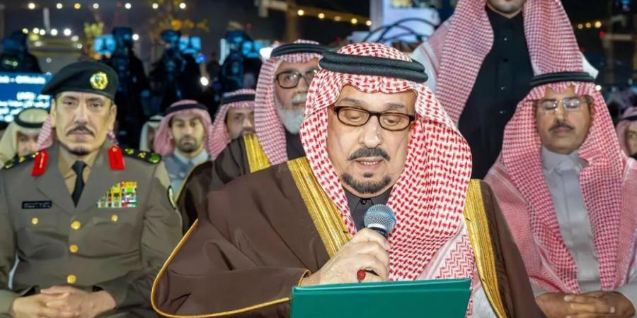 أمير منطقة الرياض يرعى حفل افتتاح متنزه “Six Flags مدينة القدية”