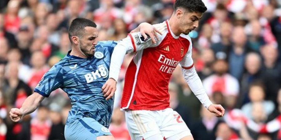 موعد مباراة أرسنال وأستون فيلا في الدوري الإنجليزي الممتاز والقنوات الناقلة والتشكيل المتوقع