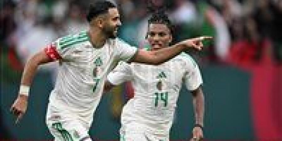 تشكيل منتخب الجزائر الرسمي ضد غينيا الاستوائية في كأس أمم أفريقيا