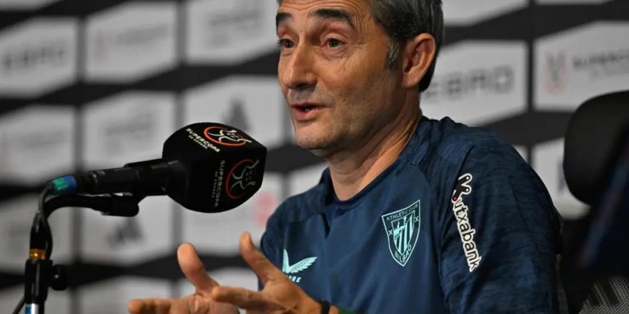 إرنستو فالفيردي: أتلتيك بلباو ليس المرشح الأبرز ولكن نسعى لتجاوز برشلونة