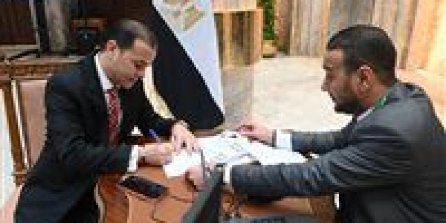 مدحت الكمار خلال استلامه كارنيه العضوية: مرحلة جديدة للدولة المصرية واولوياتي دعم قطاع الصناعة