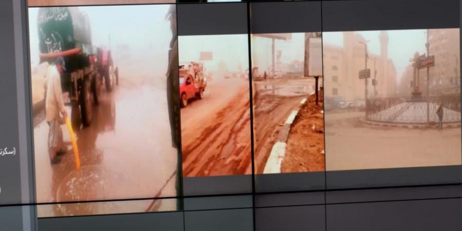 محافظ الدقهلية يتابع حالة الطقس وجهود كسح مياه الأمطار