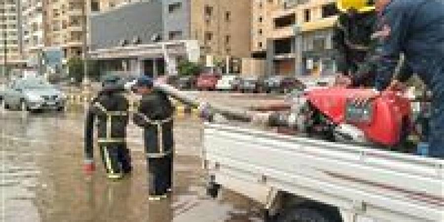 الحماية المدنية ببني سويف تواصل جهودها المكثفة لمواجهة تداعيات الطقس السيئ