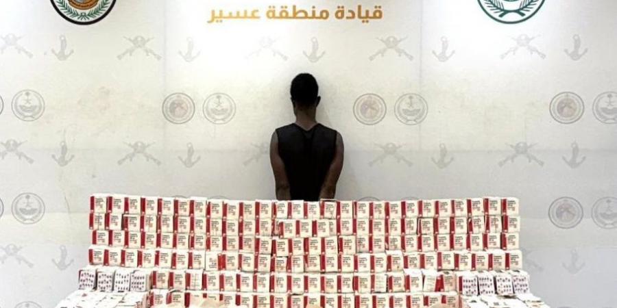 ضبط مخالفًا مصادرة 46 كجم حشيش و60 ألف قرص مخدر