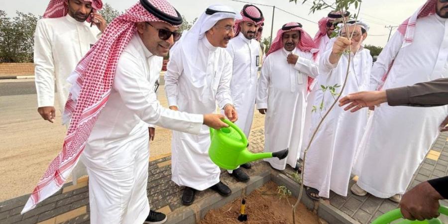 تدشين المرحلة الـ 17 من مبادرة أرض القصيم خضراء برياض الخبراء