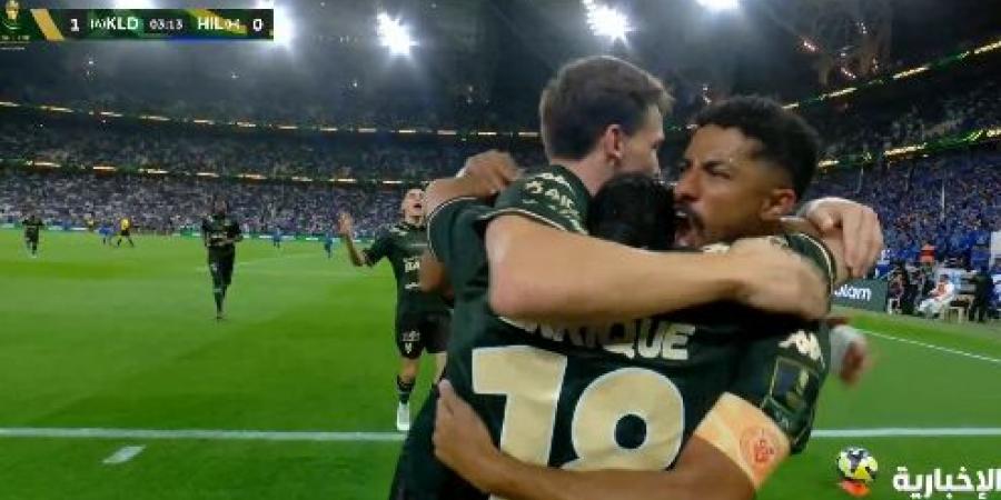 الخلود
      ضد
      الهلال..
      راميرو
      إنريكي
      يسجل
      الهدف
      الأول
      لـ
      الخلود
      في
      مرمى
      الهلال
      بنهائي
      كأس
      خادم
      الحرمين
      الشريفين
