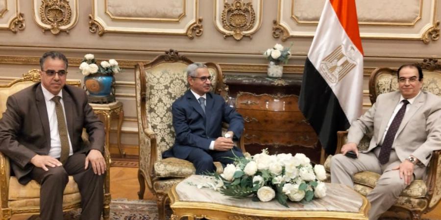 رئيس
      مجلس
      الشيوخ
      يستقبل
      محافظ
      بني
      سويف..
      ومناقشات
      موسعة
      حول
      ضم
      محطات
      المعالجة
      الثلاثية
      لشركة
      المياه