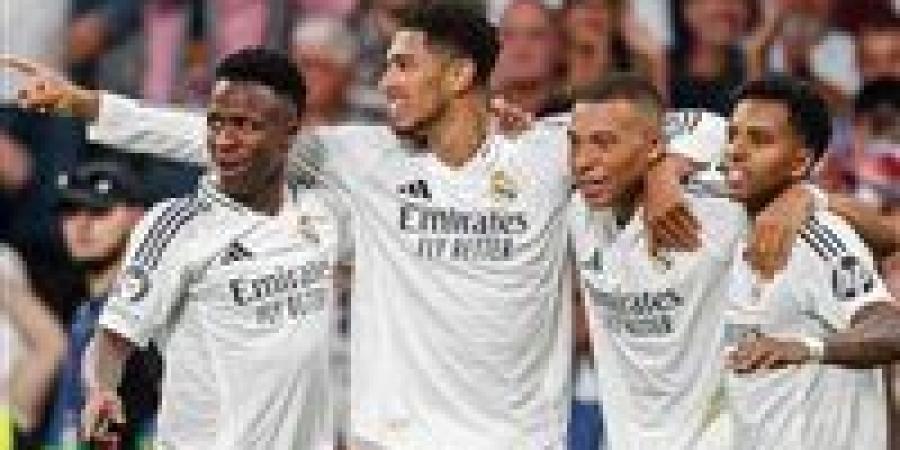 إشبيلية ضد الريال.. تشكيل ريال مدريد الرسمي أمام إشبيلية في الدوري الإسباني