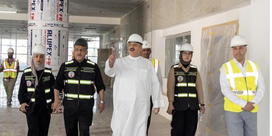 وزير الصحة تفقد مشروع مستشفى الصباح الجديد