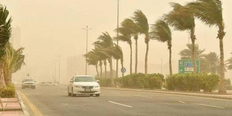 استمرار الرياح المثيرة للأتربة على 7 مناطق