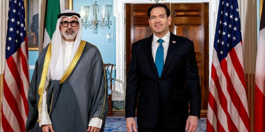 وزيرا خارجية الولايات المتحدة والكويت يؤكدان على مواصلة التنسيق السياسي والدفاعي المشترك