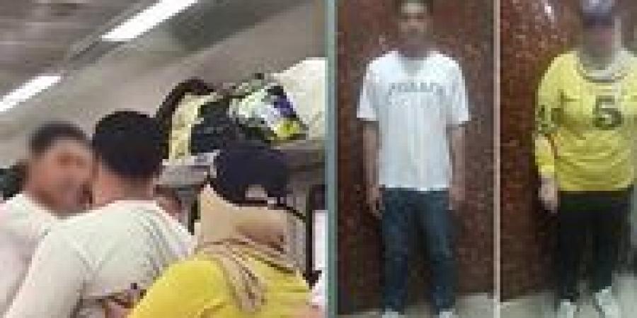 القبض
      على
      رجل
      وسيدة
      لتشاجرهما
      بسبب
      مقعد
      قطار
      بورسعيد
      -
      سوهاج