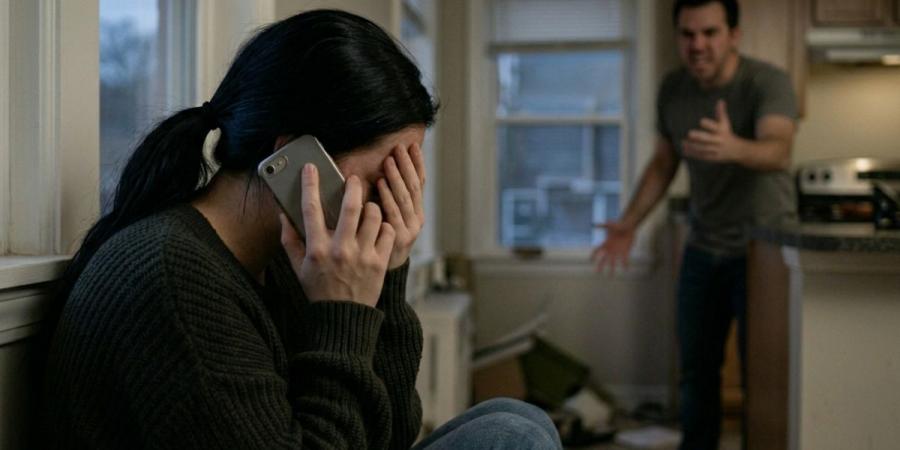 اتصلت بالشرطة لطلب بيتزا.. مكالمة غامضة تنقذ سيدة من تهديد زوجها