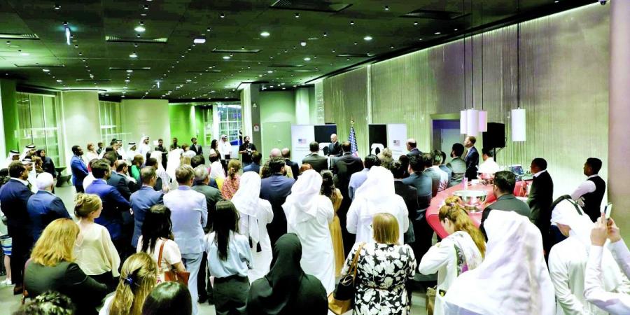 السفارة الأمريكية في الدوحة تحتفل بافتتاح كأس العالم