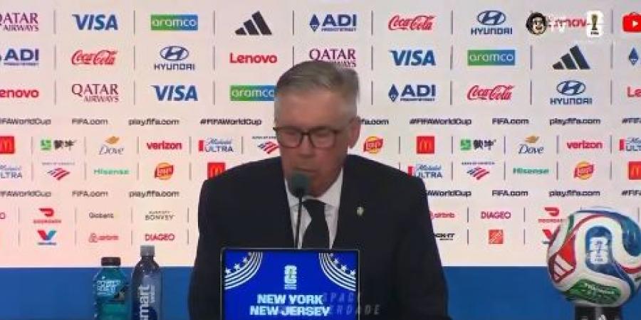 كارلو
      أنشيلوتي
      يعلق
      بعد
      تعادل
      البرازيل
      مع
      المغرب:
      لم
      أكن
      راضيًا
      عن
      الأداء