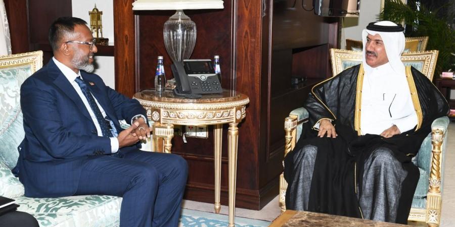 الأمين العام لوزارة الخارجية يتسلم نسخة من أوراق اعتماد سفيري توفالو وأنتيغوا وباربودا