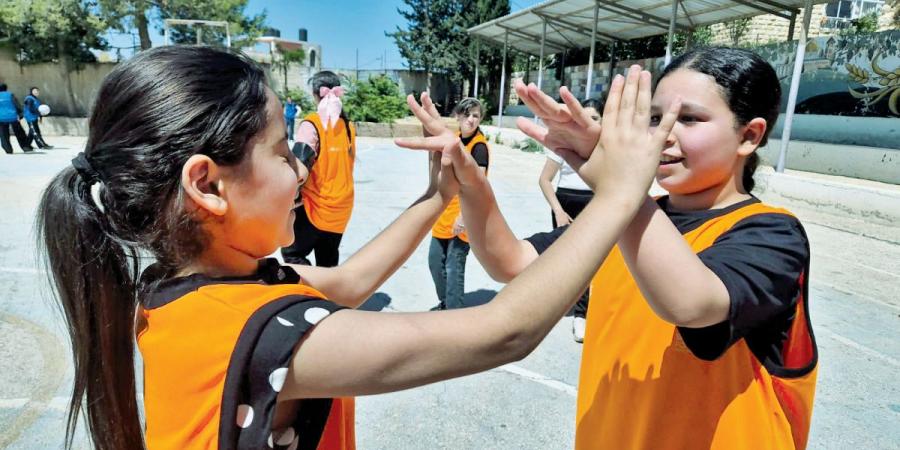 مبادرة لتمكين الأطفال الفلسطينيين عبر الرياضة