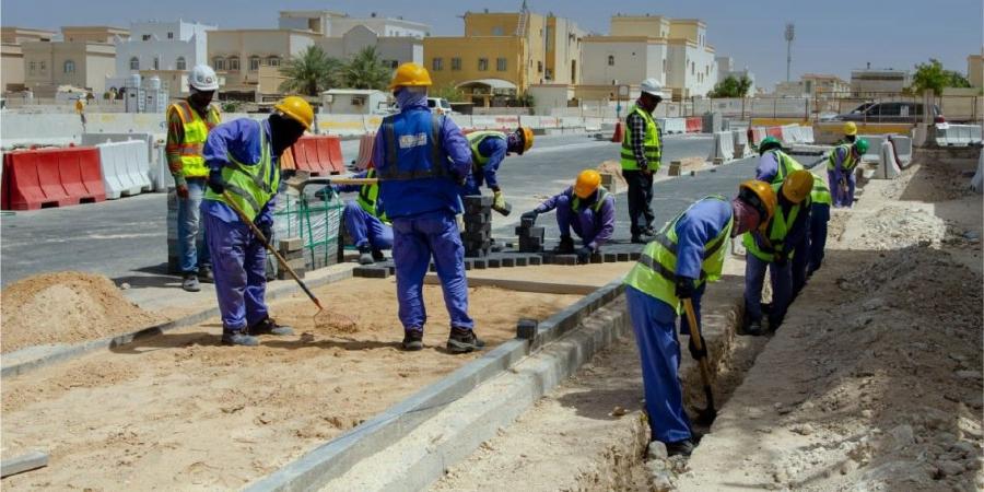 "أشغال": استمرار العمل لتطوير 4 شوارع جنوب المشاف