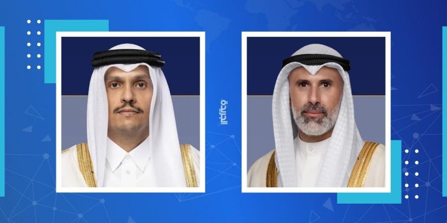 وزير الخارجية يجري اتصالاً برئيس الوزراء وزير الخارجية القطري
