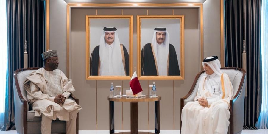 وزير الدولة للشؤون الخارجية يتسلم نسخة من أوراق اعتماد السفير النيجيري