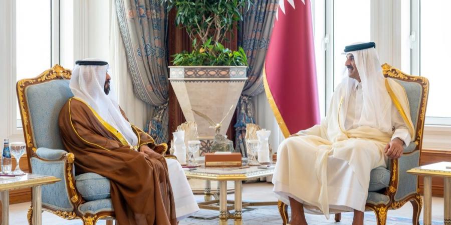 سمو الأمير يتسلم أوراق اعتماد سفيري الإمارات ونيجيريا