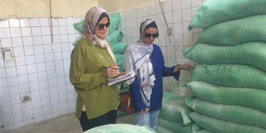 ضبط مخبز لتصرفه في نصف طن دقيق مدعم بهدف التربح غير المشروع بالإسماعيلية
