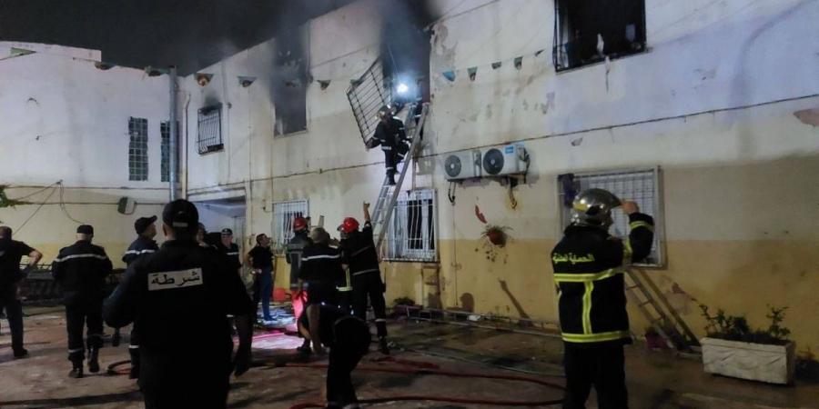 وفاة 11 شخصا و إصابة 19 آخرين في حريق بمؤسسة لرعاية الأطفال في الجزائر
