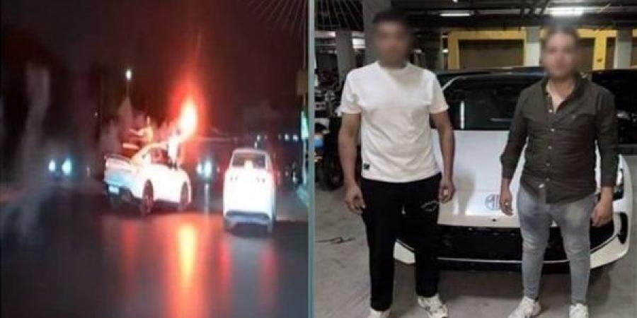 استعراض
      وألعاب
      نارية
      وسيارة
      بدون
      لوحات،
      ضبط
      طالبين
      عرضا
      حياة
      المواطنين
      للخطر
      بالقاهرة
      (فيديو)