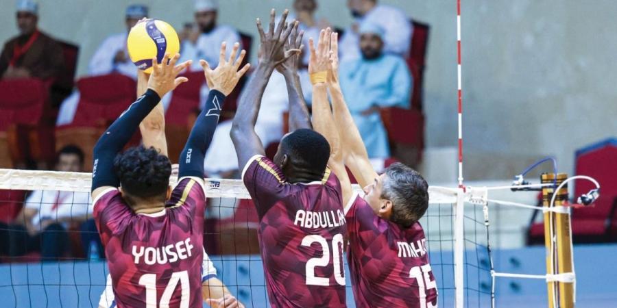 عنابي الطائرة يواجه العراقي بالمربع الذهبي لغرب آسيا