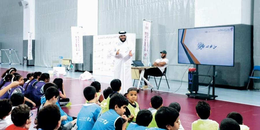 استئناف فعاليات معسكر «الرياضة للجميع» الصيفي