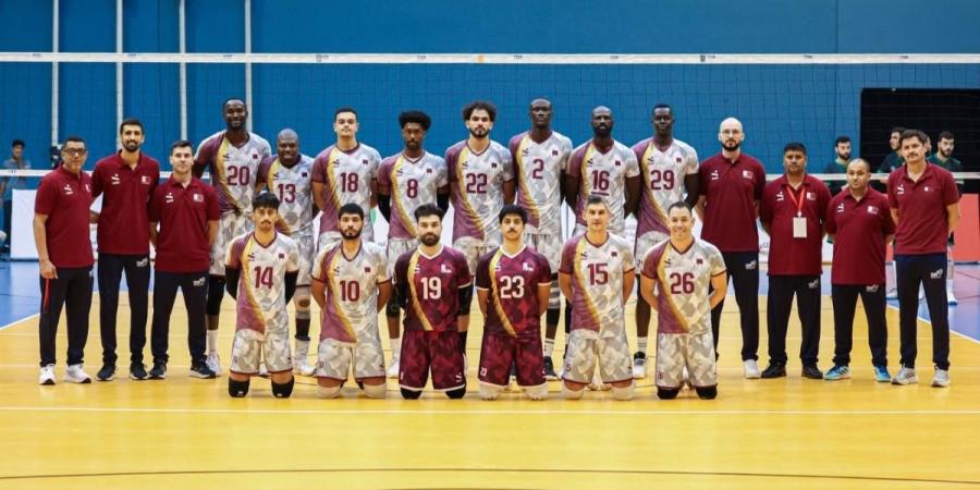 المنتخب القطري يتأهل لنهائي بطولة غرب آسيا الثانية للكرة الطائرة