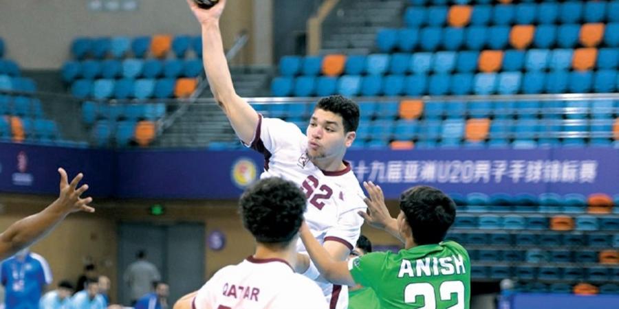 عنابي شباب اليد يفوز على الهند بالآسيوية