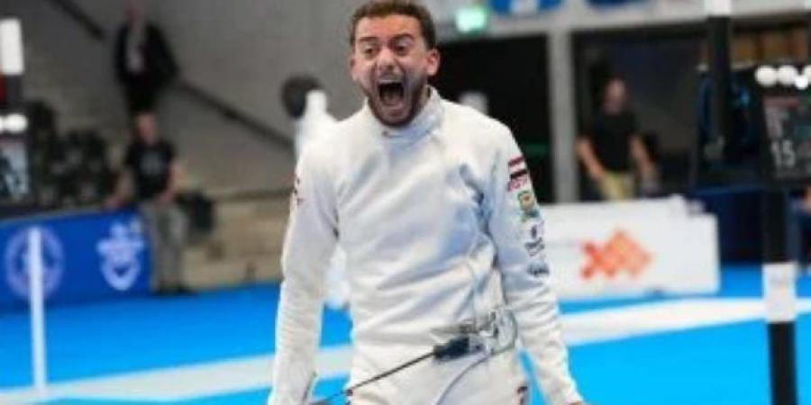 محمد السيد يتأهل إلى ربع نهائى بطولة العالم للسلاح بهونج كونج