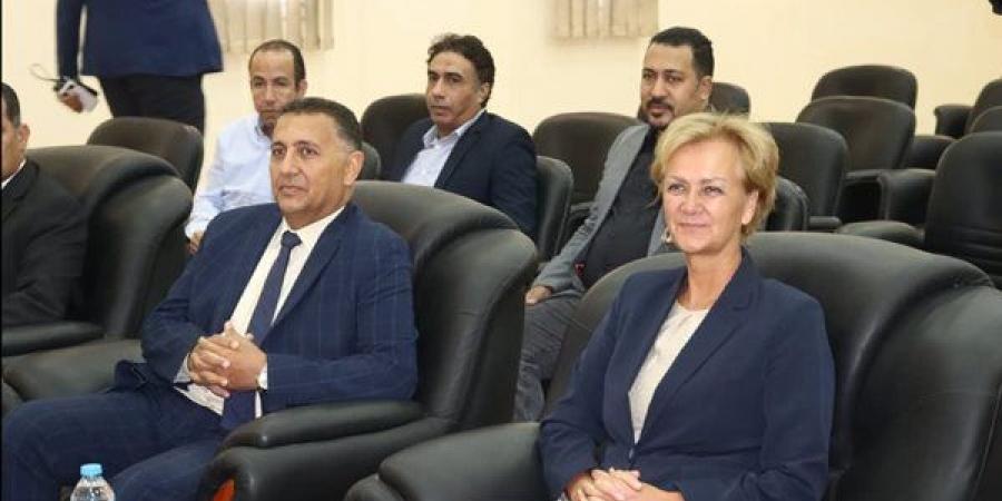محافظ القليوبية وسفيرة الاتحاد الأوروبي يتفقدان محطة معالجة الصرف الصحي بالجبل الأصفر