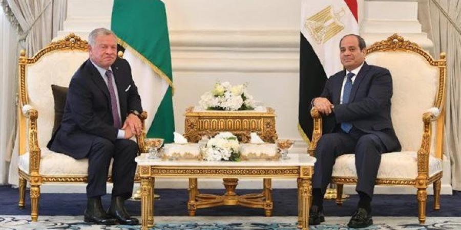 السيسي لـ ملك الأردن: أمنكم جزء لا يتجزأ من الأمن القومي المصري.. نرفض وندين الاعتداءات الإيرانية الآثمة عليكم.. ونساند إجراءاتكم لحماية أمن وسيادة المملكة وصون مقدرات شعبها