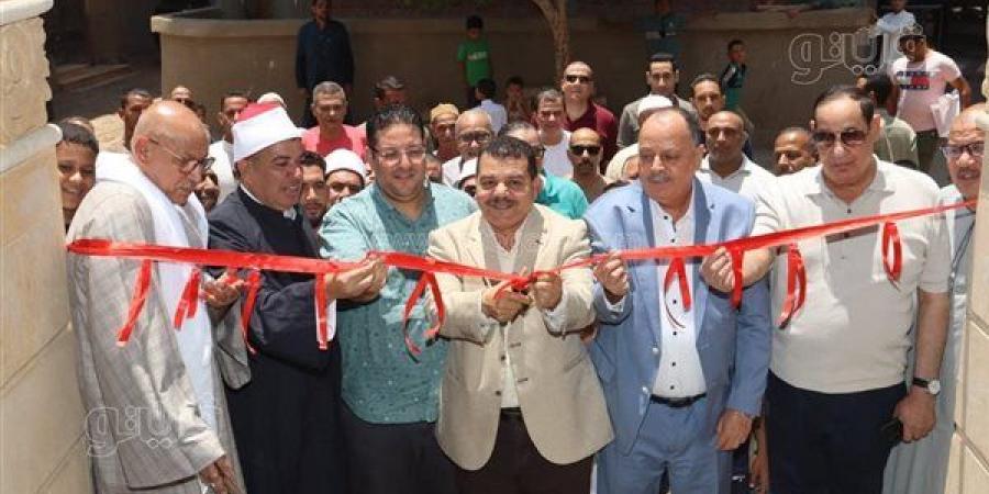 عقب
      إحلالهما
      وتجديدهما،
      افتتاح
      مسجدين
      بقريتي
      الكُنيسة
      وإبشنا
      ببني
      سويف