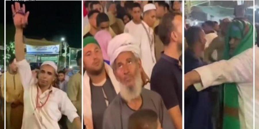 مجاذيب يا رسول الله، شاهد ماذا فعل عشاق سيدي الفرغل في ليلته الختامية بأسيوط