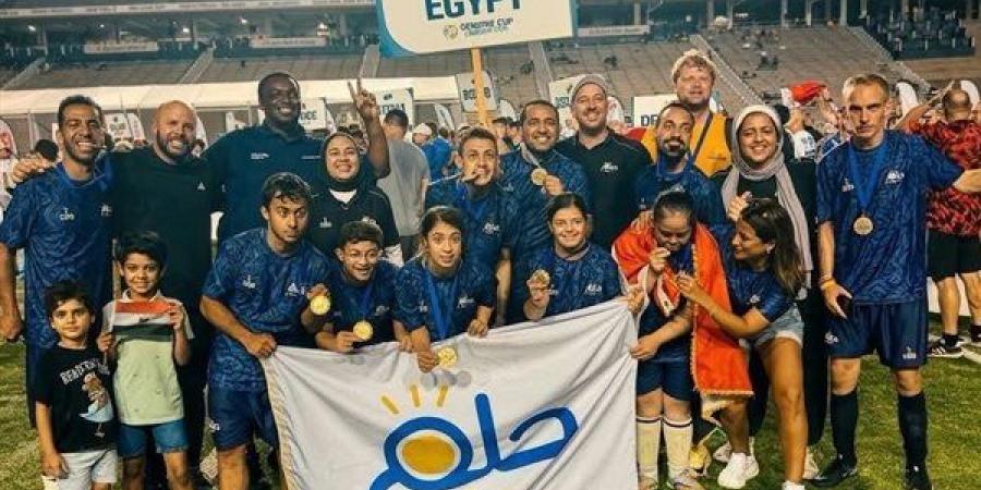 وزيرة التضامن تهنئ فريق «حلم» بعد حصد كأس العالم لكرة القدم الدامجة بأمريكا