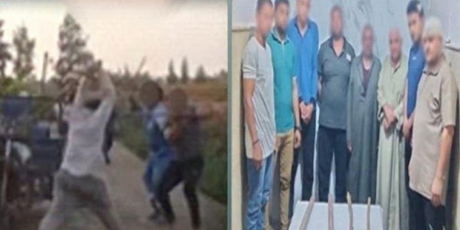 مشاجرة بالعصي في البحيرة بسبب خلاف على قطعة أرض زراعية والأمن يضبط المتهمين