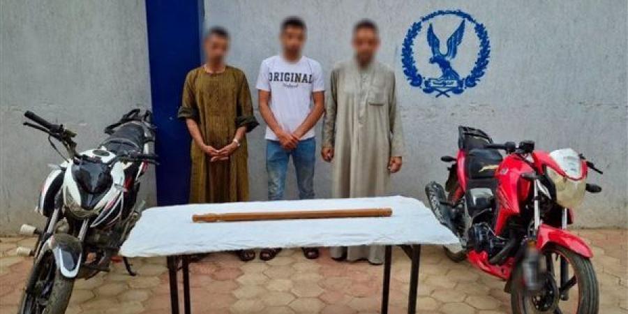 ضبط 4 أشخاص بعد تداول منشور يزعم سرقة دراجة نارية بالإكراه في أسيوط