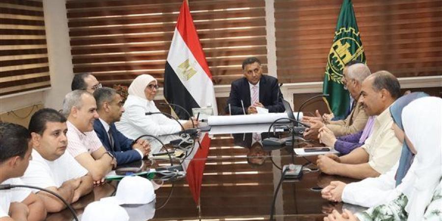 محافظ القليوبية يعتمد الخريطة الرقمية لمدينة طوخ