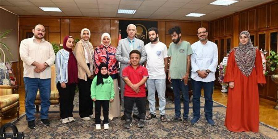 جامعة أسيوط تتصدر الجامعات المصرية للعام الثالث في الأنشطة الطلابية لذوي الهمم